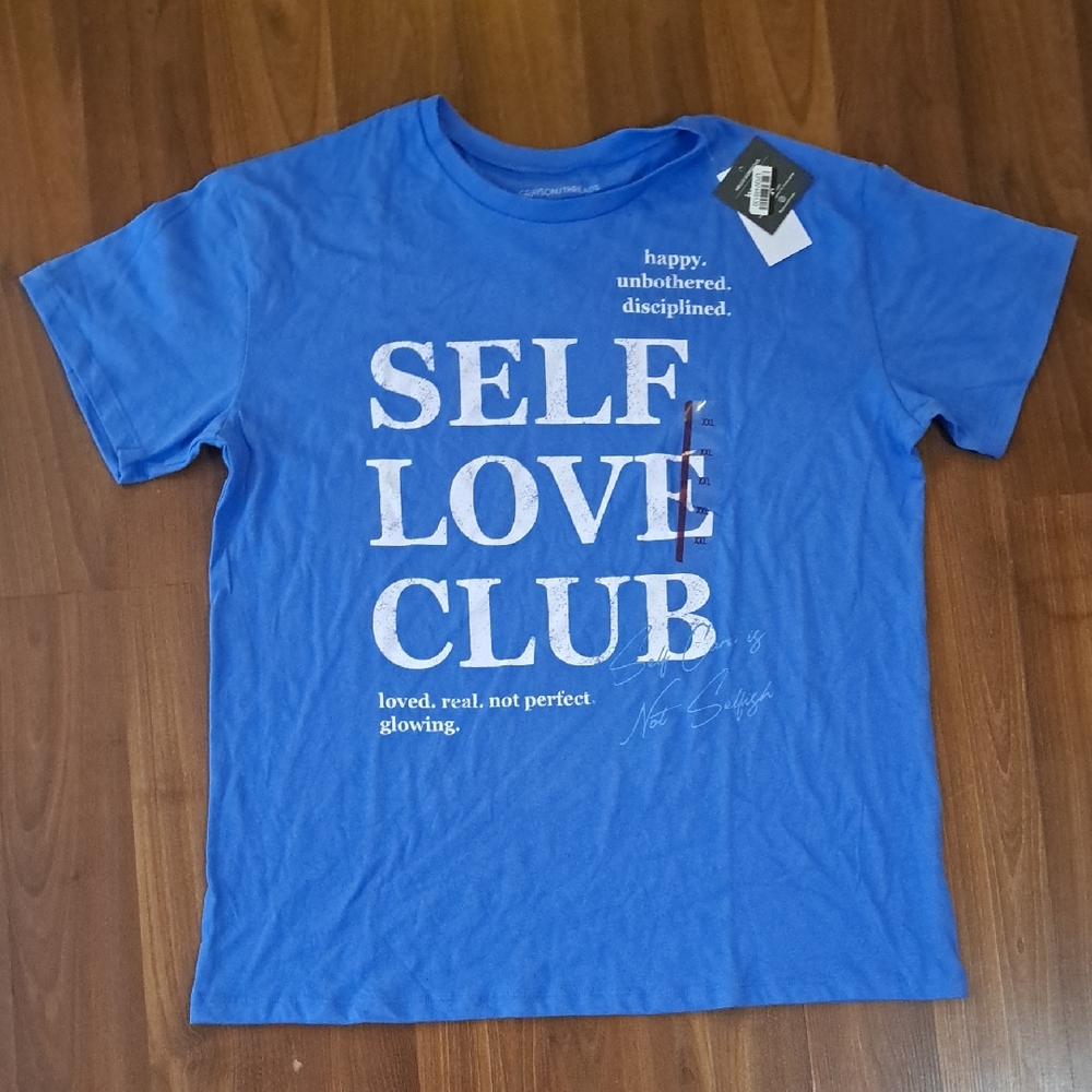 Grayson Threads Blue Self Love Club Tee